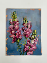 Load image into Gallery viewer, 2nd Study - Snapdragons 9x12 (FAFF)