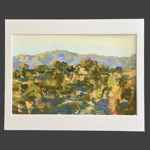 Snowy Mountain Sunset #1