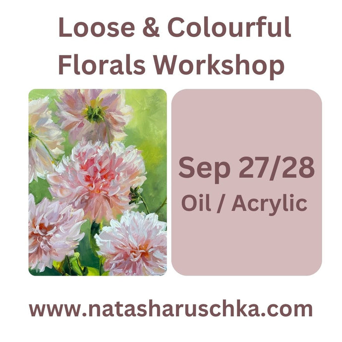 Sept 27/28 - Loose and Colourful Spring Florals