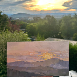 Day 3, Mountain Sunset