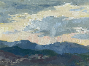 Sunset on the Brindabellas