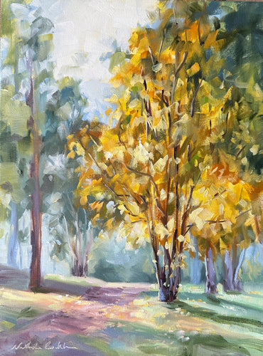 Glow - Oil on Canvas - Autumn Series