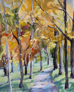 Gold - Gouache - Autumn Series