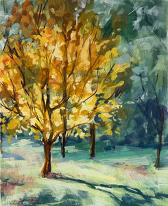 Amber - Gouache - Autumn Series